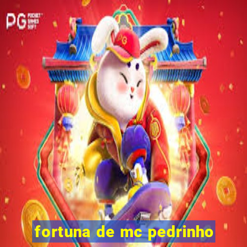 fortuna de mc pedrinho